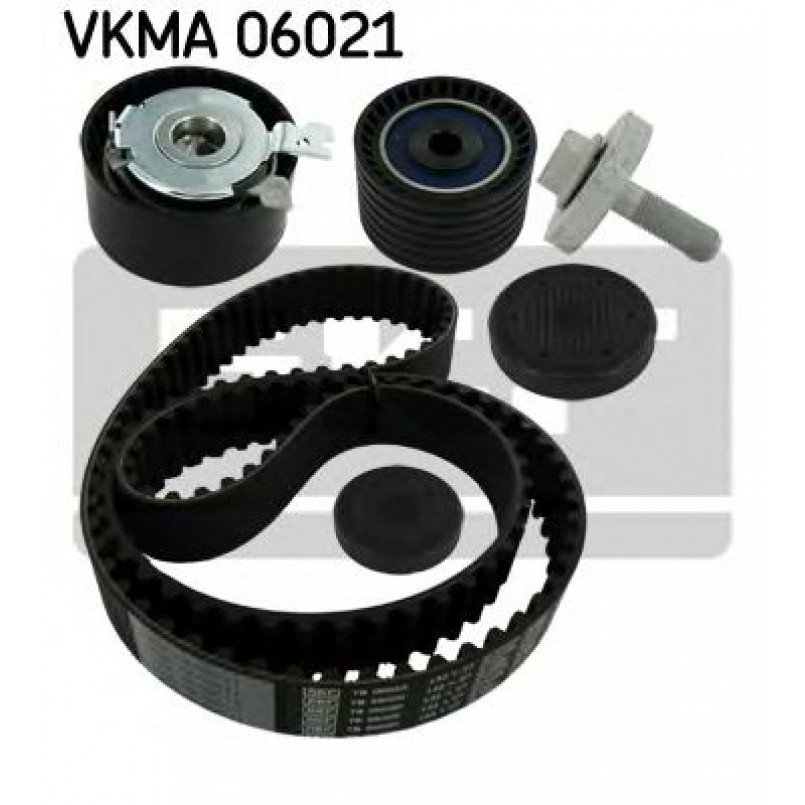 VKMA 06021 SKF Комплект ГРМ (ремінь + ролик)